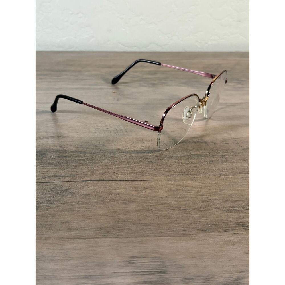 Charmant Brown‎ 4424 Men's Eyeglasses Glasses Frame made in Japan EUC